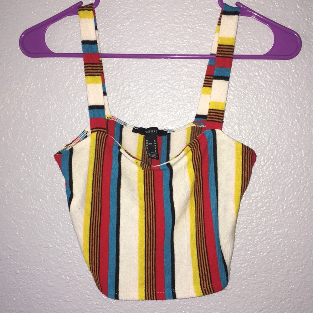 Stripped crop top